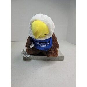T.A.G Pillow Pals Eagle Mini Advertisement Little Eagles Credit Union Plush 11"